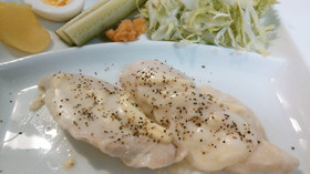 簡単*ダイエットにささみのチーズ焼き♪